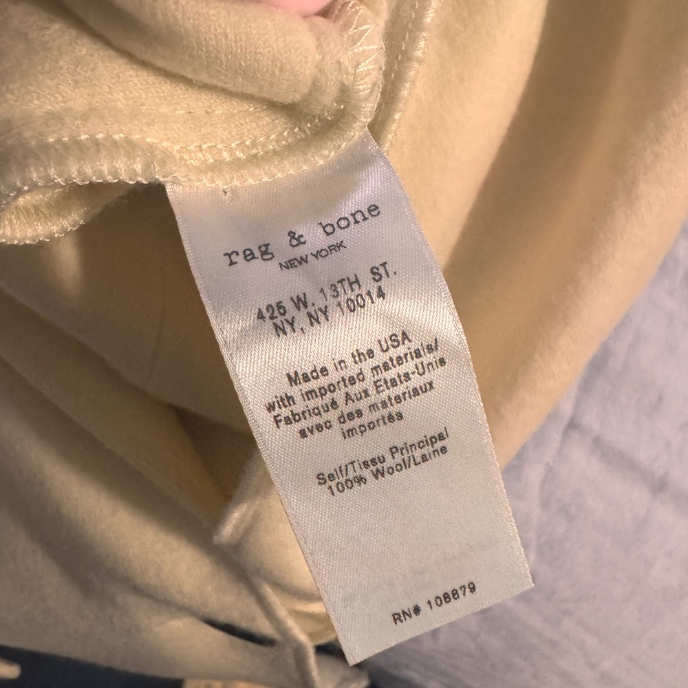 Rag & Bone Ivory Women's Blazer - Picture 7 of 7